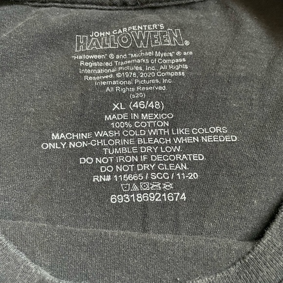 John Carpenters Halloween promo movie poster tee - Picture 11 of 14